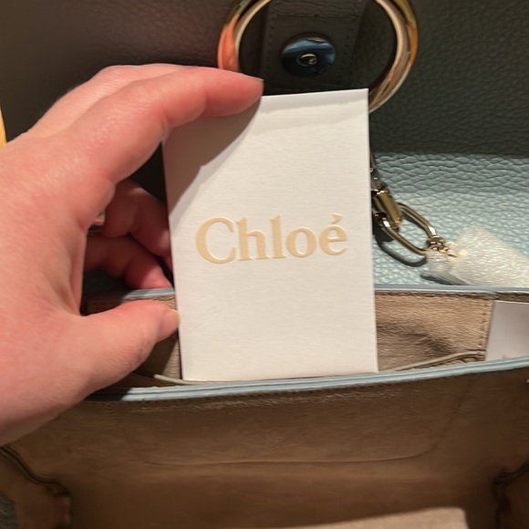 CHLOÉ
Faded Blue Small Faye Day Bag - Picture 10 of 10